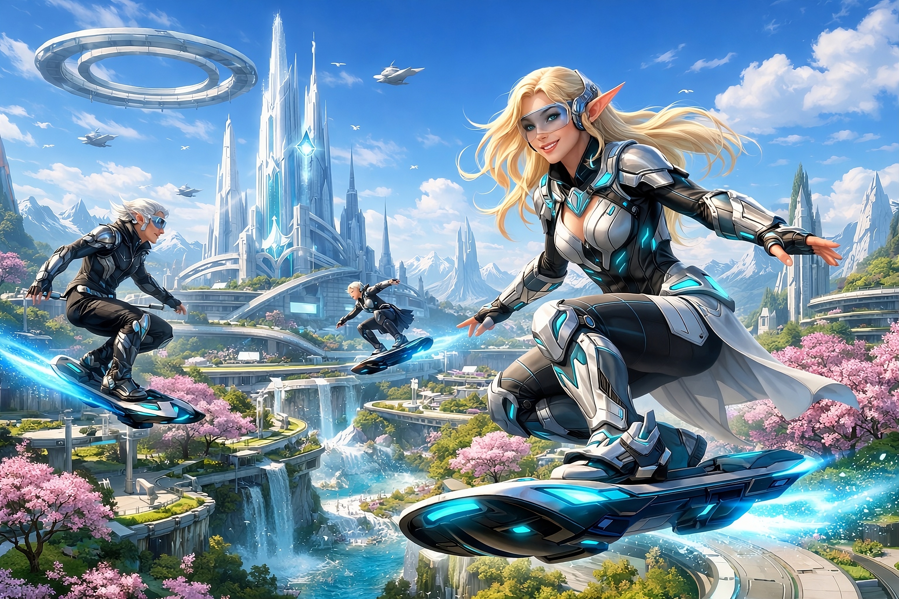 The Futuristic city of Yelvannor